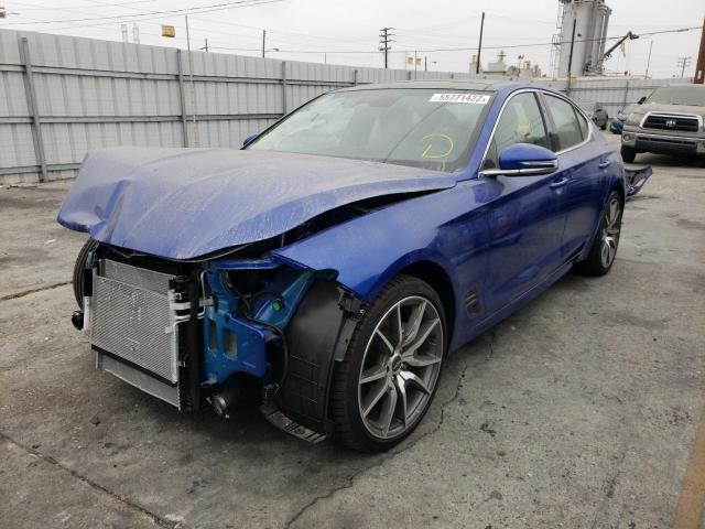 صورة رقم 2 من المزاد - 2022 GENESIS G70 BASE مع VIN KMTG34TA5NU089812