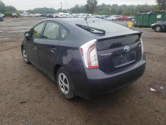 Photo 3 from auction – 2015 TOYOTA PRIUS with VIN JTDKN3DUXF0413836