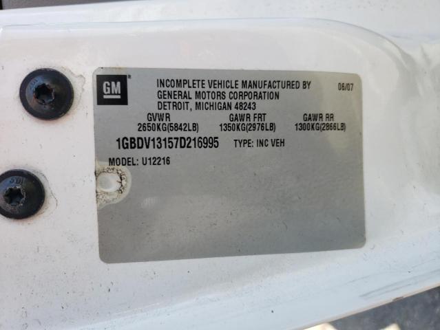 Photo 10 from auction – 2007 CHEVROLET UPLANDER I with VIN 1GBDV13157D216995