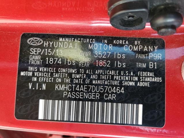 Photo 10 from auction – 2013 HYUNDAI ACCENT GLS with VIN KMHCT4AE7DU570464