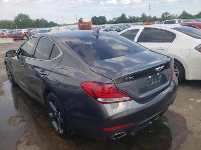 Photo 3 from auction – 2019 GENESIS G70 PRESTI with VIN KMTG34LE1KU021862