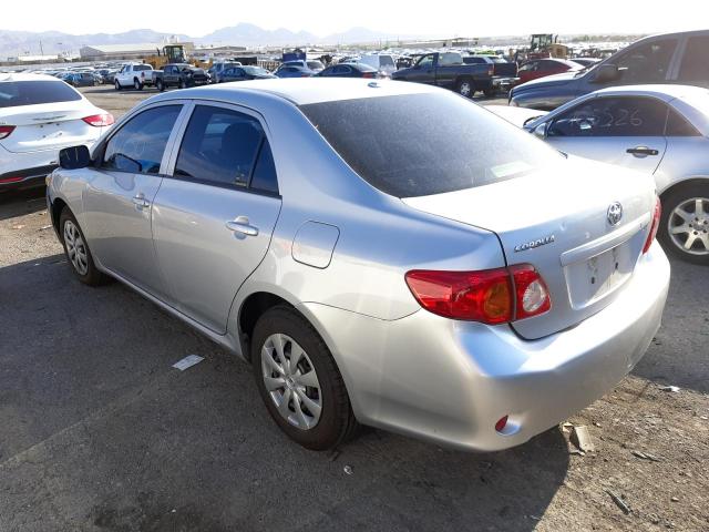 Photo 3 from auction – 2009 TOYOTA COROLLA BA with VIN JTDBL40E599085588