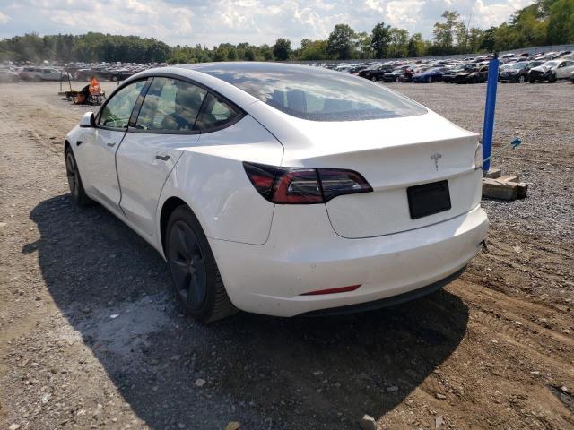 Photo 3 from auction – 2021 TESLA MODEL 3 with VIN 5YJ3E1EA6MF062936