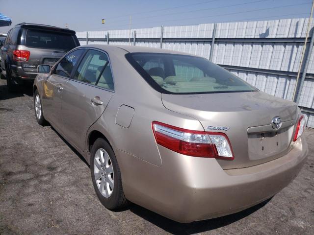Photo 3 from auction – 2008 TOYOTA CAMRY HYBR with VIN 4T1BB46K48U031867