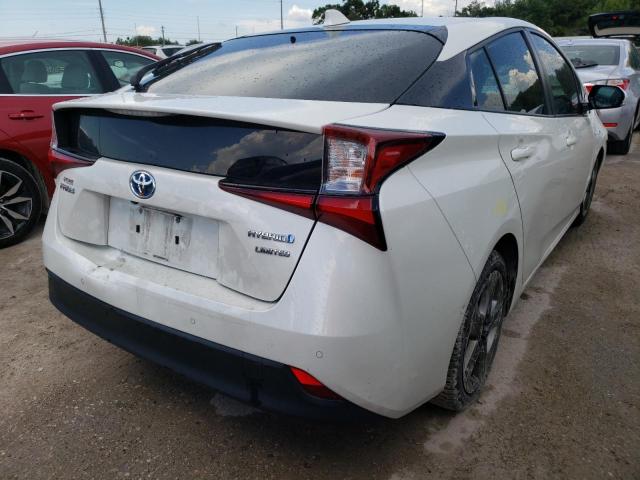 Photo 4 from auction – 2019 TOYOTA PRIUS with VIN JTDKARFU4K3092865