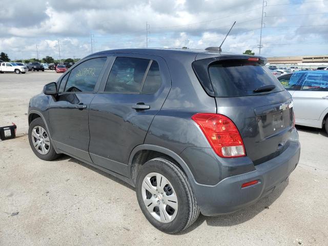 Photo 3 from auction – 2016 CHEVROLET TRAX LS with VIN 3GNCJKSB6GL249654