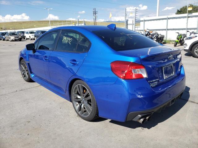 Photo 3 from auction – 2017 SUBARU WRX PREMIU with VIN JF1VA1E69H9826347