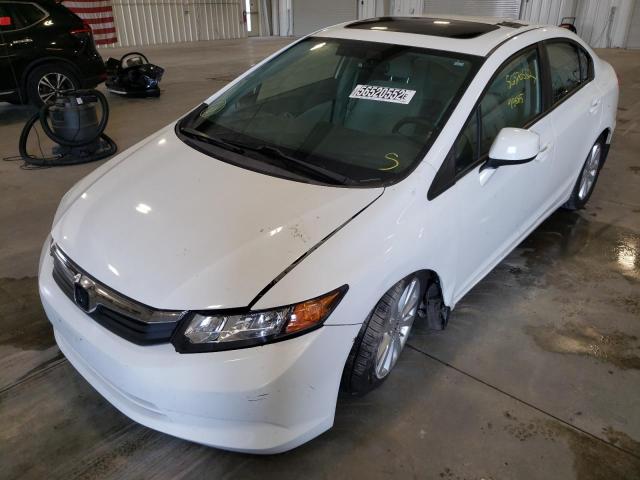Photo 2 from auction – 2012 HONDA CIVIC EX with VIN 19XFB2F84CE340597
