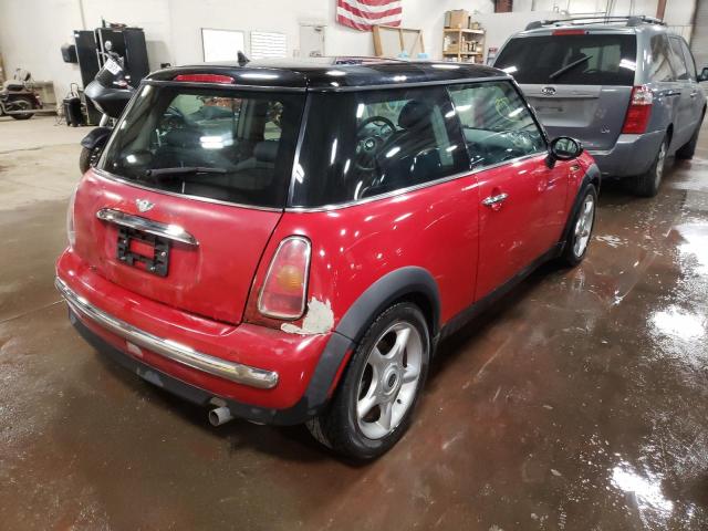 Photo 4 from auction – 2003 MINI COOPER with VIN WMWRC33443TC47877