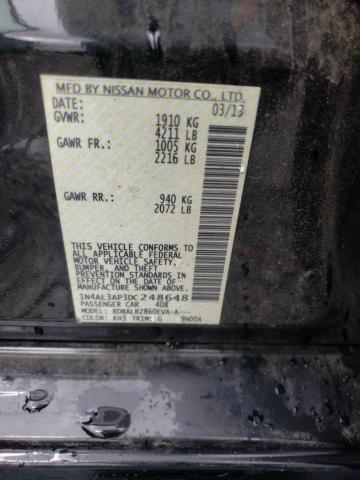 Photo 10 from auction – 2013 NISSAN ALTIMA 2.5 with VIN 1N4AL3AP3DC248648