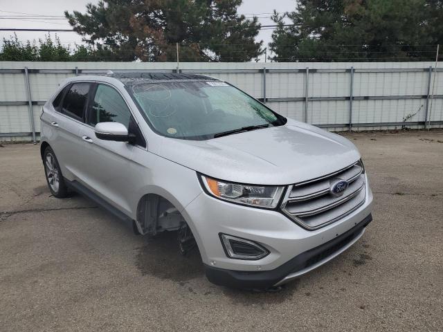 FORD EDGE TITAN 2016 with VIN 2FMPK4K89GBB50809 - Photo from auction