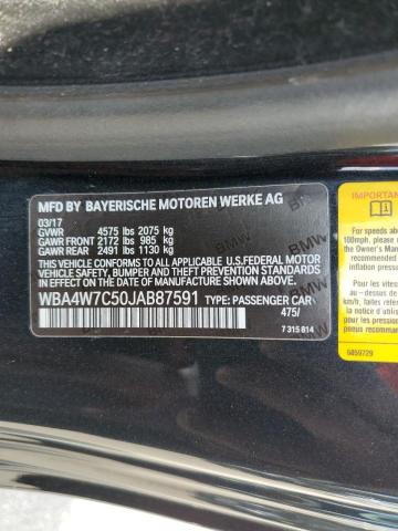 Photo 10 from auction – 2018 BMW 440I with VIN WBA4W7C50JAB87591