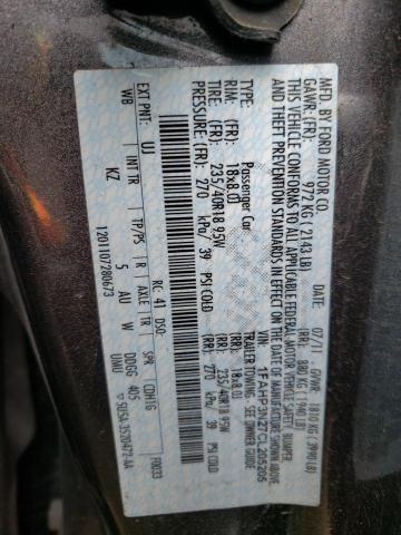 Photo 10 from auction – 2012 FORD FOCUS TITA with VIN 1FAHP3N27CL205205