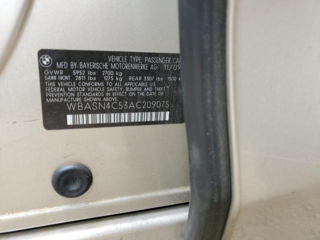 Photo 10 from auction – 2010 BMW 550 GT with VIN WBASN4C53AC209075