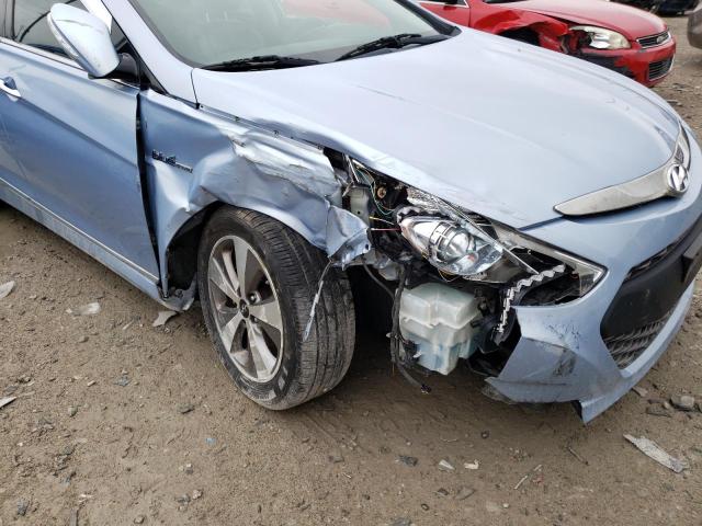 Photo 9 from auction – 2011 HYUNDAI SONATA HYB with VIN KMHEC4A41BA007974