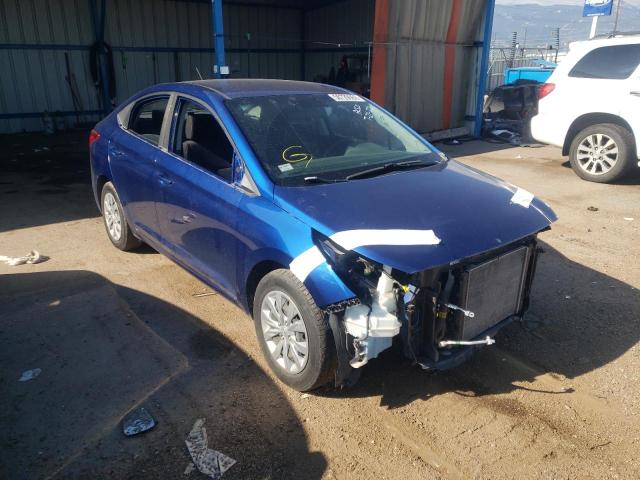 HYUNDAI ACCENT SE 2018 with VIN 3KPC24A36JE012184 - Photo from auction