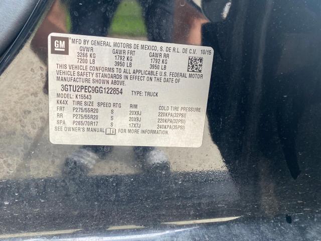 Photo 10 from auction – 2016 GMC SIERRA K15 with VIN 3GTU2PEC9GG122854