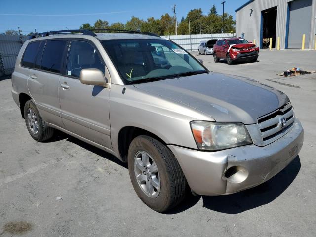 TOYOTA HIGHLANDER 2006 with VIN JTEDP21A160100774 - Photo from auction
