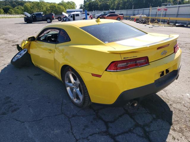 Photo 3 from auction – 2014 CHEVROLET CAMARO LT with VIN 2G1FB1E38E9220702