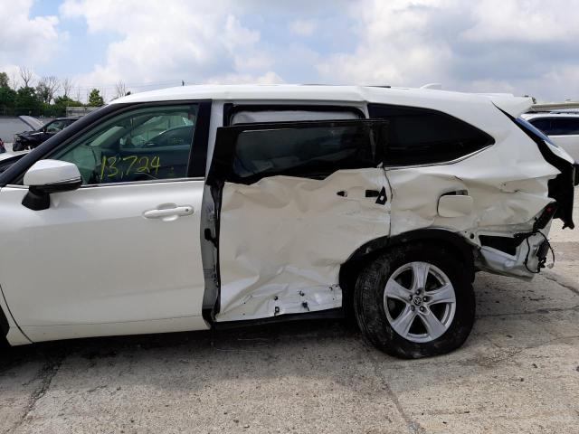 Photo 9 from auction – 2020 TOYOTA HIGHLANDER with VIN 5TDZZRAH0LS513787