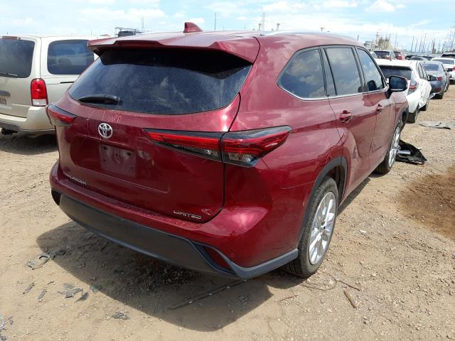 Photo 4 from auction – 2020 TOYOTA HIGHLANDER with VIN 5TDYZRAH1LS019126