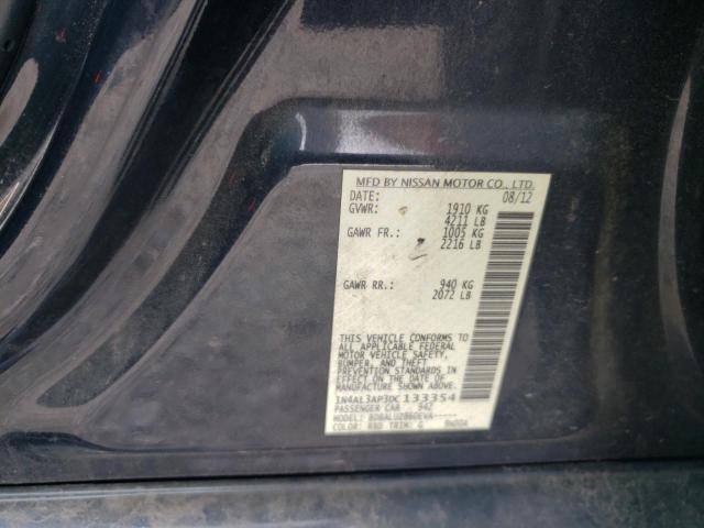 Photo 10 from auction – 2013 NISSAN ALTIMA 2.5 with VIN 1N4AL3AP3DC133354