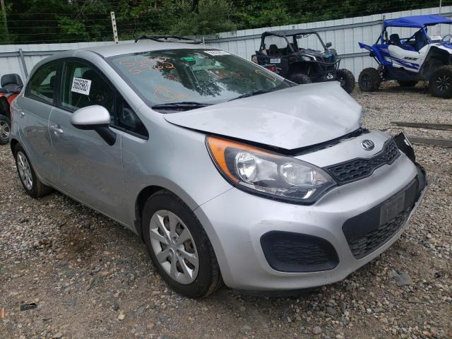 KIA RIO LX 2014 with VIN KNADM5A37E6406175 - Photo from auction