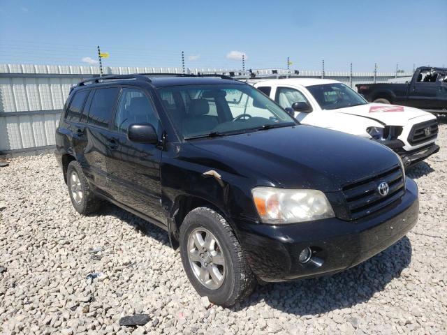 TOYOTA HIGHLANDER 2007 with VIN JTEHP21A070214686 - Photo from auction