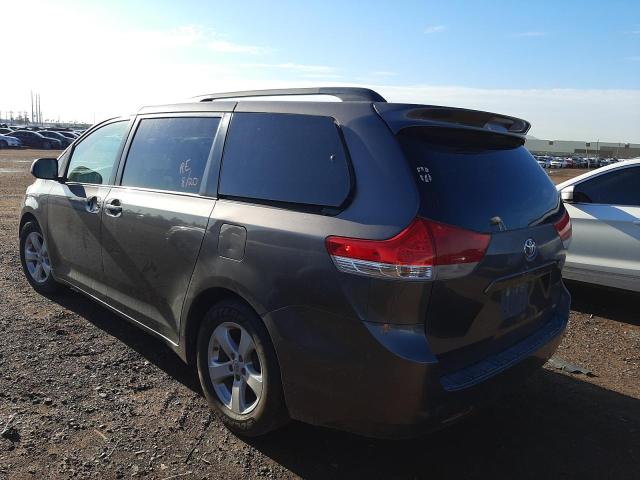 Photo 3 from auction – 2012 TOYOTA SIENNA LE with VIN 5TDKK3DCXCS249111
