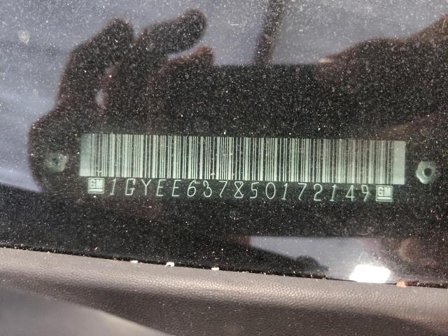 Photo 10 from auction – 2005 CADILLAC SRX with VIN 1GYEE637850172149
