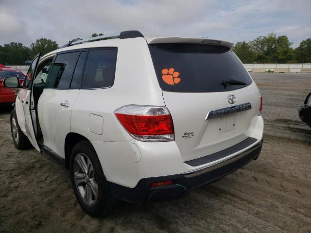 Photo 3 from auction – 2011 TOYOTA HIGHLANDER with VIN 5TDYK3EH5BS035579