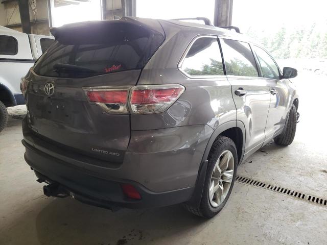 Photo 4 from auction – 2014 TOYOTA HIGHLANDER with VIN 5TDDKRFH6ES046241
