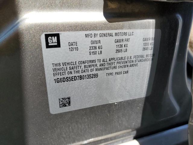 Photo 10 from auction – 2011 CADILLAC CTS PREMIU with VIN 1G6DS5ED7B0135289