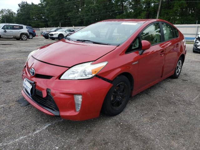 Photo 2 from auction – 2014 TOYOTA PRIUS with VIN JTDKN3DU5E1735535