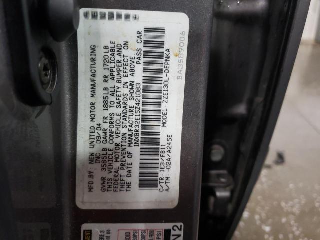 Photo 10 from auction – 2005 TOYOTA COROLLA CE with VIN 1NXBR32E15Z421083