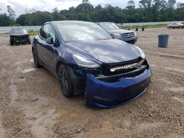 TESLA MODEL Y 2021 with VIN 5YJYGAEEXMF190129 - Photo from auction