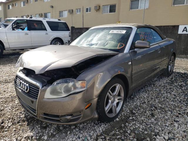 Photo 2 from auction – 2008 AUDI A4 2.0T CA with VIN WAUDF48H58K011610