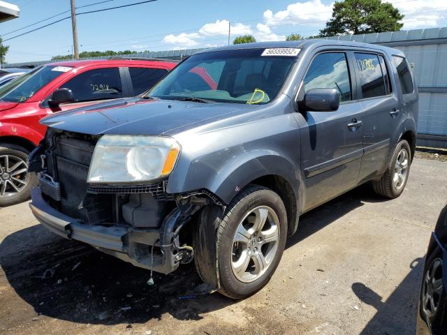 Photo 2 from auction – 2013 HONDA PILOT EXL with VIN 5FNYF4H56DB046979