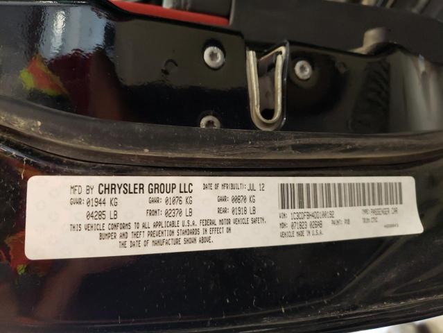 Photo 10 from auction – 2013 DODGE DART SXT with VIN 1C3CDFBH4DD100192