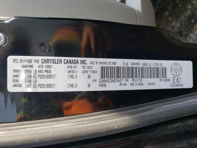 Photo 10 from auction – 2010 DODGE GRAND CARA with VIN 2D4RN4DE3AR274437
