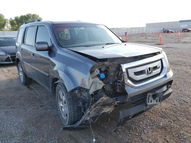 HONDA PILOT EXL 2011 with VIN 5FNYF4H50BB005681 - Photo from auction