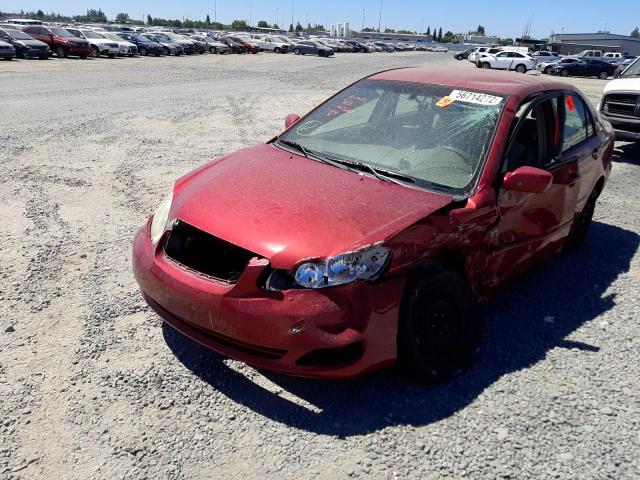 Photo 2 from auction – 2007 TOYOTA COROLLA with VIN JTDBR32E070122960
