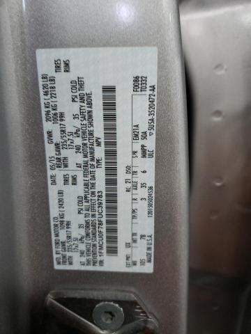 Photo 10 from auction – 2015 FORD ESCAPE S with VIN 1FMCU0F78FUC39783