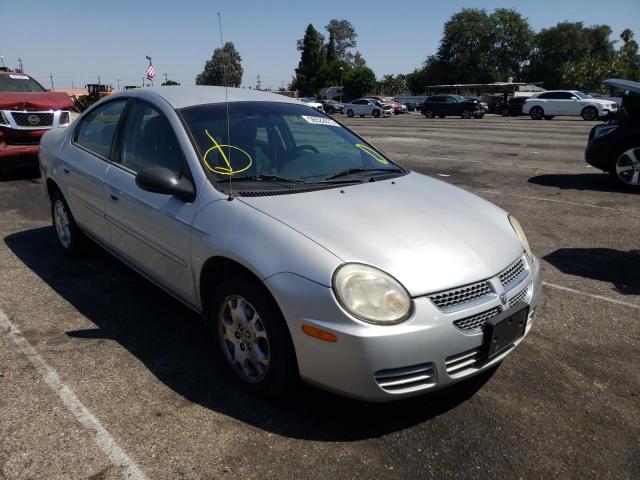 DODGE NEON SXT 2005 with VIN 1B3ES56C75D163955 - Photo from auction