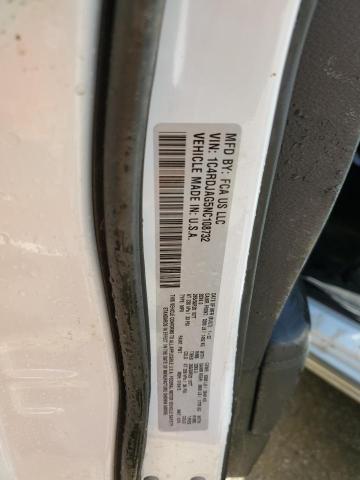 Photo 10 from auction – 2022 DODGE DURANGO SX with VIN 1C4RDJAG5NC108732