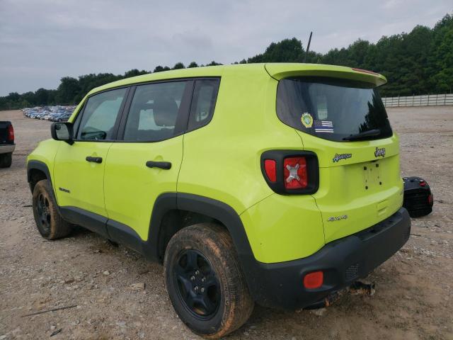 Photo 3 from auction – 2018 JEEP RENEGADE S with VIN ZACCJBAB8JPJ37590