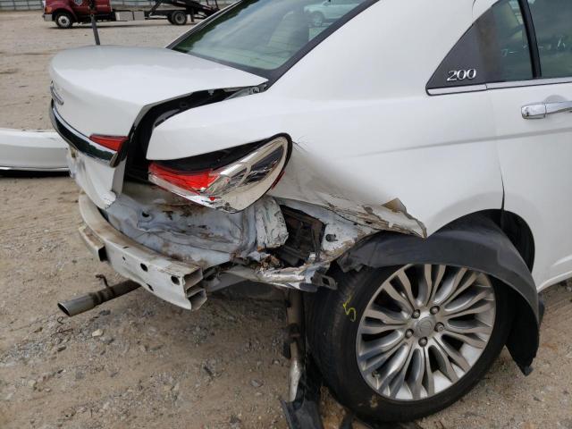 Photo 9 from auction – 2011 CHRYSLER 200 LIMITE with VIN 1C3BC2FGXBN618128