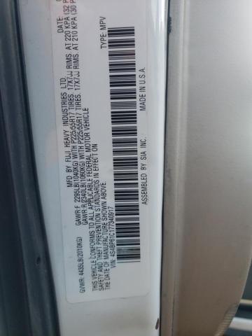Photo 10 from auction – 2007 SUBARU LEGACY OUT with VIN 4S4BP61C177340917