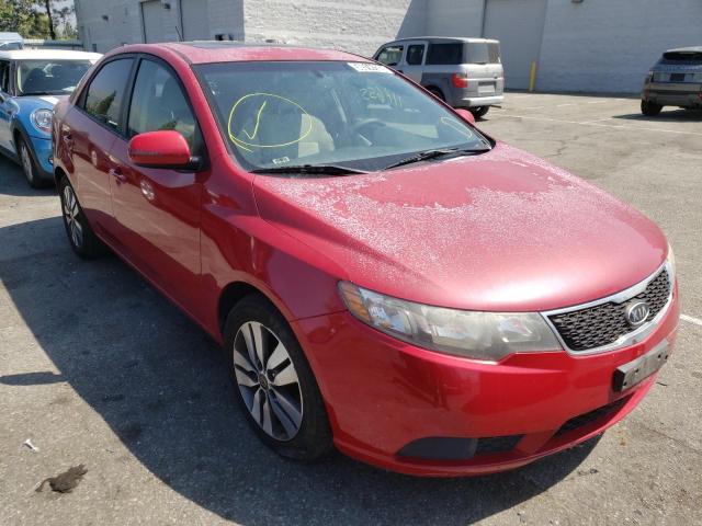 KIA FORTE EX 2013 with VIN KNAFU4A22D5665011 - Photo from auction