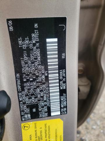 Photo 10 from auction – 2007 TOYOTA HIGHLANDER with VIN JTEEP21A570187701